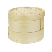 Bamboo Food Steamer | Traditional Chinese Steamer | 203mm Diameter | Vogue K303
