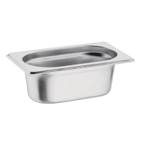 Stainless Steel Gastronorm Pan | 1/9 GN Container | 65mm Deep | Vogue K824