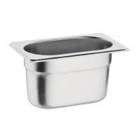 Stainless Steel Gastronorm Pan | 1/9 GN Container | 100mm Depth | Vogue K825