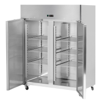 Commercial Double Door Upright Freezer | Gastronorm Freezer | 1200 Litres | King KF1200