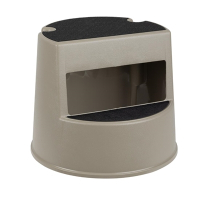 Heavy Duty Step Stool | Commercial Step Ladder | 2-Step Design | Rubbermaid L656