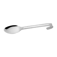 Commercial Spoon with Hook | Stainless Steel Cooking Utensil | 12in | Vogue L667