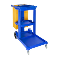 Janitorial Trolley | Cleaning Trolley | Multi-Purpose Service Cart | Jantex L683