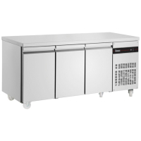 Commercial Freezer Counter & Triple Hinged Door Undercounter Freezer, Stainless Steel | Triple Hinged Door Freezer Counter