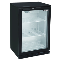 Low Height Bar Bottle Cooler | Single Door Bottle Fridge | 108 Bottle Capacity | Blizzard LOWBAR1