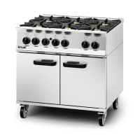 Gas Freestanding Oven Range | Commercial 6 Burner Cooker | Professional Kitchen Equipment | Lincat OG8002