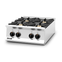 Gas Countertop Boiling Top | Commercial Gas Hob | Opus 800 Range | Lincat OG8003