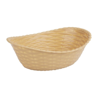 Oval Polypropylene Basket | Plastic Serving Basket | Food Presentation Basket | P017