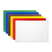 Thick Low Density Chopping Board Set | Kitchen Cutting Boards | 6-Piece Colour-Coded | Hygiplas S677