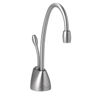 Steaming Hot Water Tap | Instant Hot Water Dispenser | Brushed Steel Finish | InSinkErator GN1100