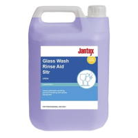Commercial Glass Wash Rinse Aid | Dishwasher Rinse Aid | 5L Capacity | Jantex CF979