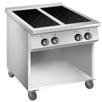 Commercial Induction Hob | 4 Zone Freestanding Hob | 13600W Power | Buffalo