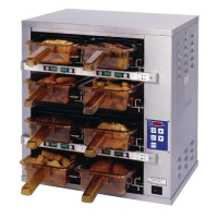 Commercial Hot Holding Bin | Food Warmer | 4-Bay Dedicated Holding | Prince Castle DHB4PT-20BCE
