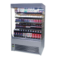 Commercial Stainless Steel Multideck | Refrigerated Display Chiller | 1500mm Wide | Frost-Tech SD60-150HC