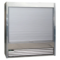 Commercial Tiered Display | Refrigerated Counter Display | 1000mm Stainless Steel | Frost-Tech SD75-100SHU-HC