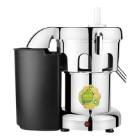 Commercial Centrifugal Juicer | High-Speed Fruit and Vegetable Juicer | Professional Extraction | Modena B2000