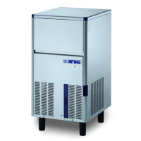 Commercial Ice Maker | Self-contained Ice Cuber | 47kg Capacity | Simag SDH50AS