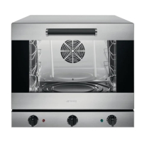 Commercial Convection Oven | 4 Tray Baking Oven | Electric Countertop | Smeg ALFA43XMDUK