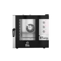 Commercial Gas Combination Oven | 7 Grid GN1/1 | Manual Controls | Lincat STG711MGAS