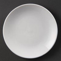Coupe Plates | White Plates | 150mm Porcelain | Olympia U075