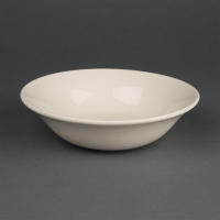 Oatmeal Bowls | Porcelain Soup Bowls | 150mm Ivory | Olympia U129