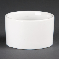 Contemporary Ramekins | White Porcelain Dish | 90mm Size | Olympia U176