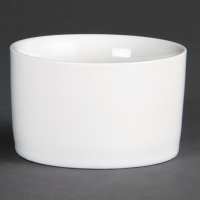 Porcelain Ramekins | White Ramekins | 80mm Contemporary Baking Dishes | Olympia U177