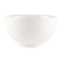 Large Footed Bowl | Plain Whiteware Soup Bowl | 145mm Ceramic Tableware | Churchill U717