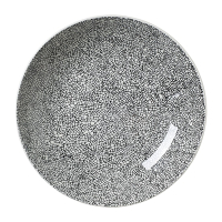 Coupe Bowls | Crackle Black Bowl | 253mm Restaurant Tableware | Steelite Ink VV1046