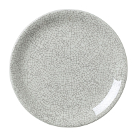 Coupe Plates | Crackle Grey Ceramic Plates | 153mm Diameter | Steelite Ink VV1051