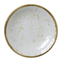 Melamine Coupe Plates | White Dinner Plates | 162mm | Steelite Craft VV1078