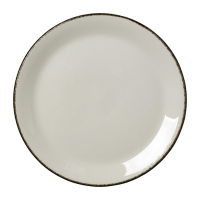 Coupe Plates | Charcoal Dapple Dinnerware | 252mm Pack of 24 | Steelite VV1332