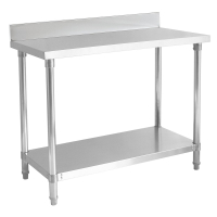 Commercial Stainless Steel Preparation Table | Workbench | 1800x600x850mm | Modena WT1800-Ga