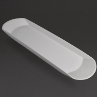 Gondola Platter | Oval Stainless Steel Serving Tray | 650mm | Olympia Y097