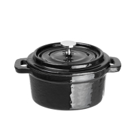 Cast Iron Round Mini Pot | Mini Casserole Dish | 13cm | Y259