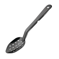 Perforated Serving Spoon | 11in Catering Utensil | Stainless Steel Kitchen Tool | Kristallon Y549