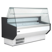 Commercial Serve Over Counter | Slim Refrigerated Display | 2 Door 1305mm Wide | Blizzard ZETA130