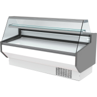 Commercial Serve Over Counter | Slim Refrigerated Display | 3 Door 2025mm | Blizzard ZETA200