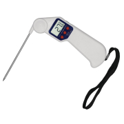 Digital Food Thermometer | Temperature Probe | Colour Coded White | Hygiplas J242