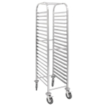 Gastronorm Racking Trolley | GN1/1 Storage Rack | 20 Shelves | Vogue U376