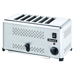 Commercial 6 Slot Toaster | Stainless Steel Toaster | 2500W | Blizzard B6ST