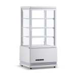 Commercial Countertop Display Fridge | Refrigerated Showcase | 68L Capacity | Easy CL-68W