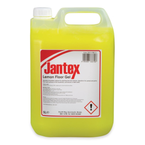 Lemon Gel Floor Cleaner | Commercial Cleaning Solution | 5L Capacity | Jantex CW714