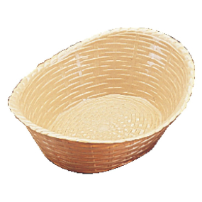 Oval Polypropylene Basket | Plastic Serving Basket | Food Presentation Basket | P017