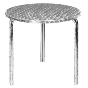 Round Stackable Bistro Table | Café Table | 600mm | Bolero U431