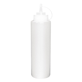 Clear Squeeze Sauce Bottle | Condiment Dispenser | 35oz Capacity | Vogue W832