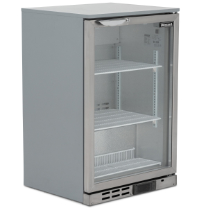Commercial Bar Bottle Cooler | Single Door Refrigerator | 135 Bottle Capacity | Blizzard BAR1SS