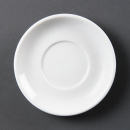 Olympia Whiteware Stacking Espresso Saucers CB472