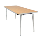 Gopak Contour Folding Table Oak 4ft CD584