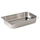 Vogue Stainless Steel 1/1 Gastronorm Pan 65mm K903